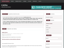 Tablet Screenshot of cad-hr.net